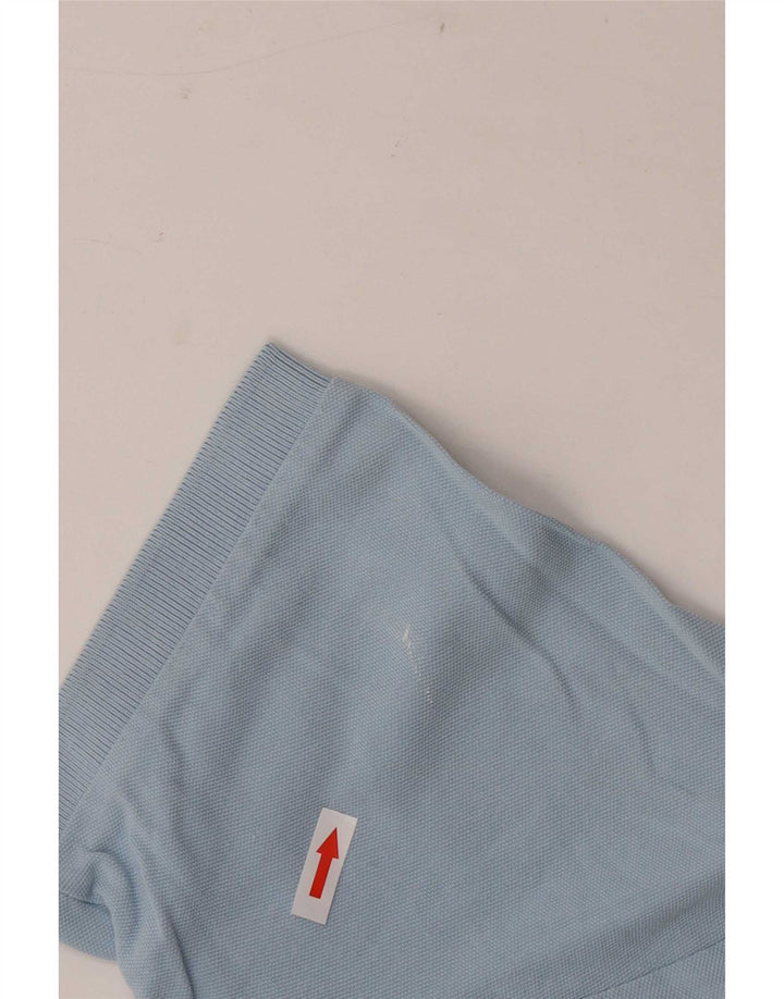 Kappa Herren-Poloshirt, große blaue Baumwolle