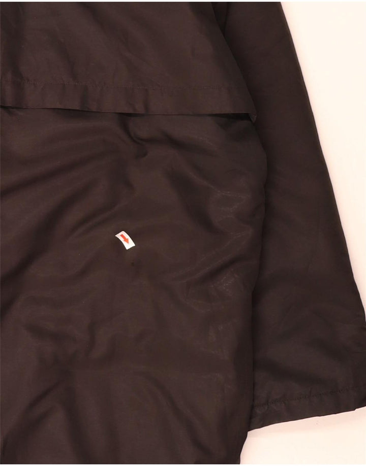 Penny Black Damen-Parka mit Kapuze, übergroß, UK 10, Größe S, schwarze Wolle