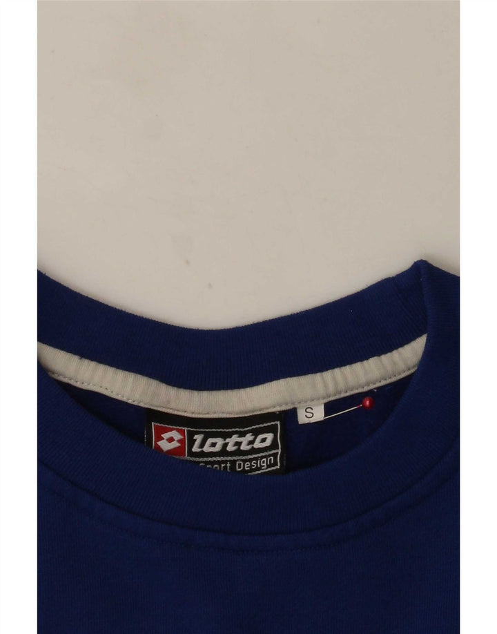 Lotto Herren-Sweatshirt mit Grafik, Größe S, Blau