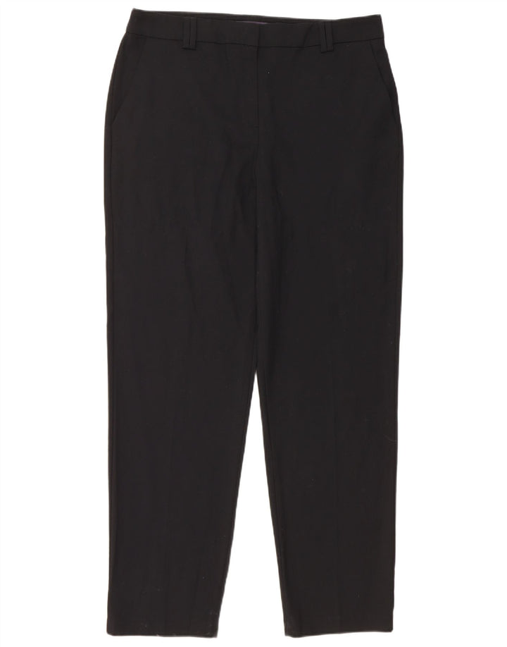 Marks & Spencer Damen Chinohose UK 12 Medium W34 L29 Schwarz