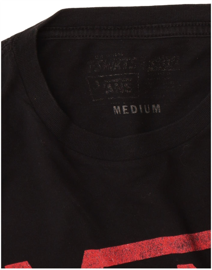 Vans Herren Grafik-Oberteil, langärmelig, mittelschwarz, Baumwolle