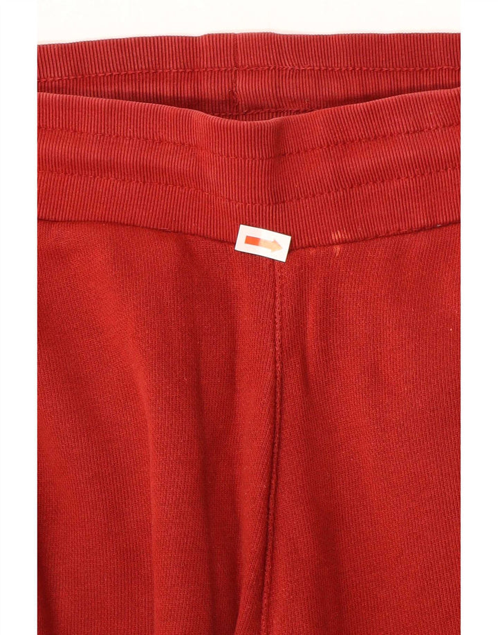 Adidas Herren-Trainingshose, Jogginghose, klein, rot, Baumwolle