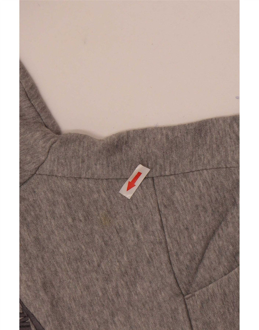 Nike Damen-Trainingsanzug-Top-Jacke, UK 10/12, mittelgrau gefleckte Baumwolle