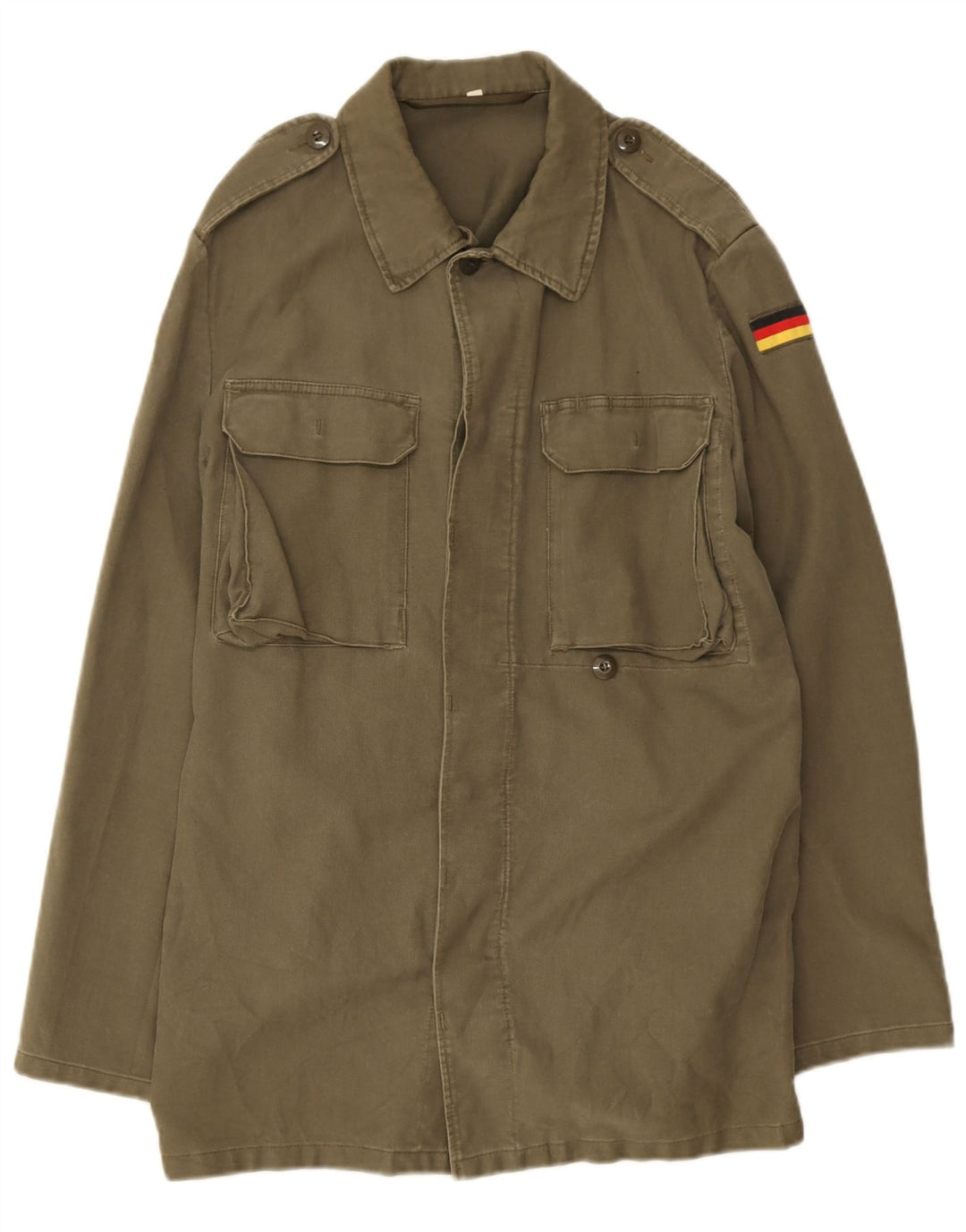 Vintage Herren Militärjacke UK 38 Medium Khaki