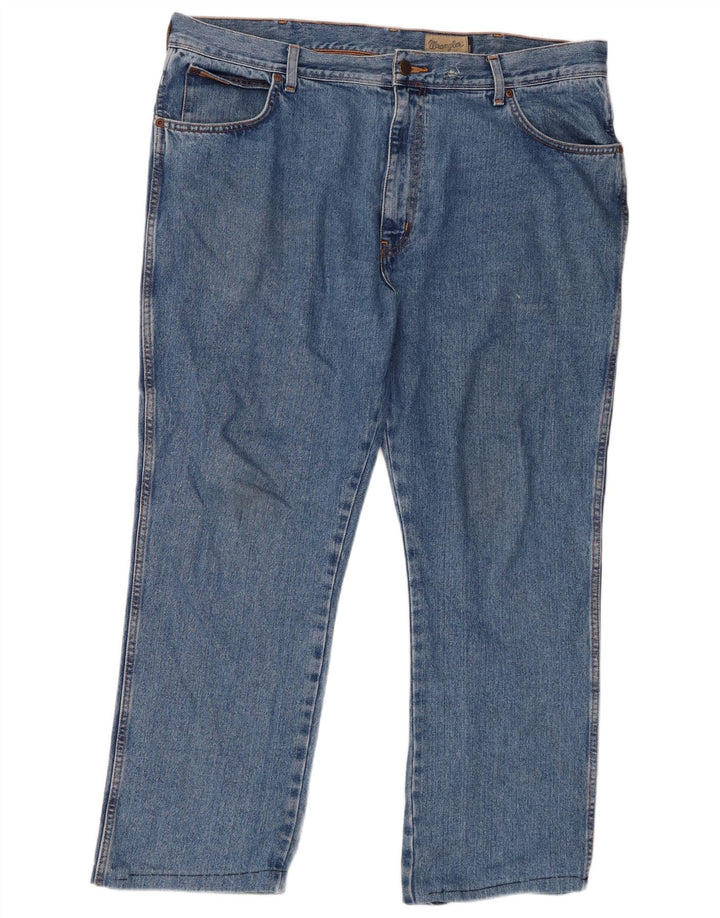 Wrangler Herren Texas Straight Jeans W40 L28 Blau
