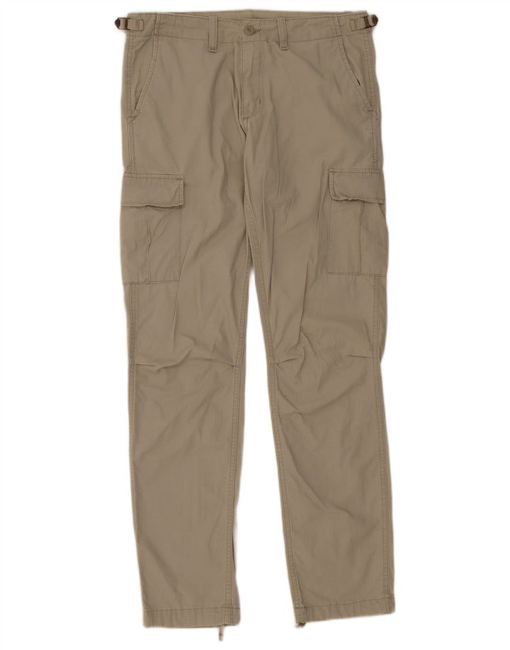 Carhartt Herren gerade Cargohose W29 L32 graue Baumwolle