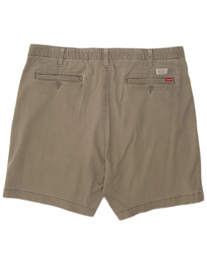 Levi's Herren Chinoshorts XL W40 Khaki Baumwolle