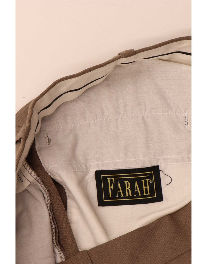 Farah Herren-Chinohose mit Pegged, W38, L31, beige, Polyester