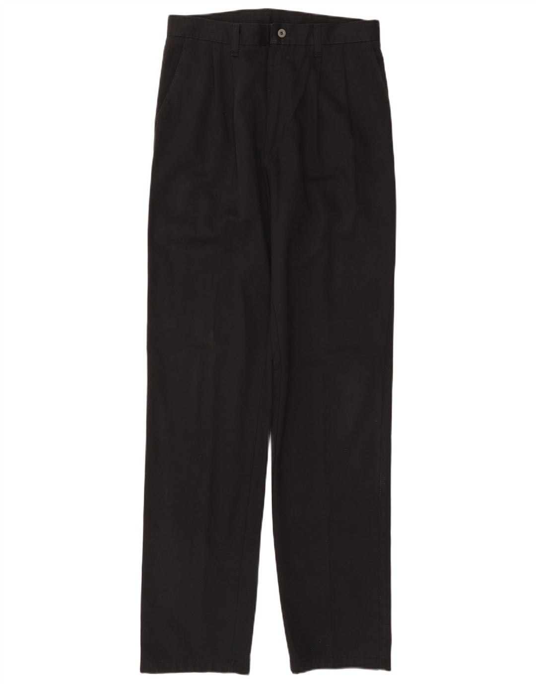 Wrangler Mens Pegged Chino Hose W32 L36 Schwarze Baumwolle