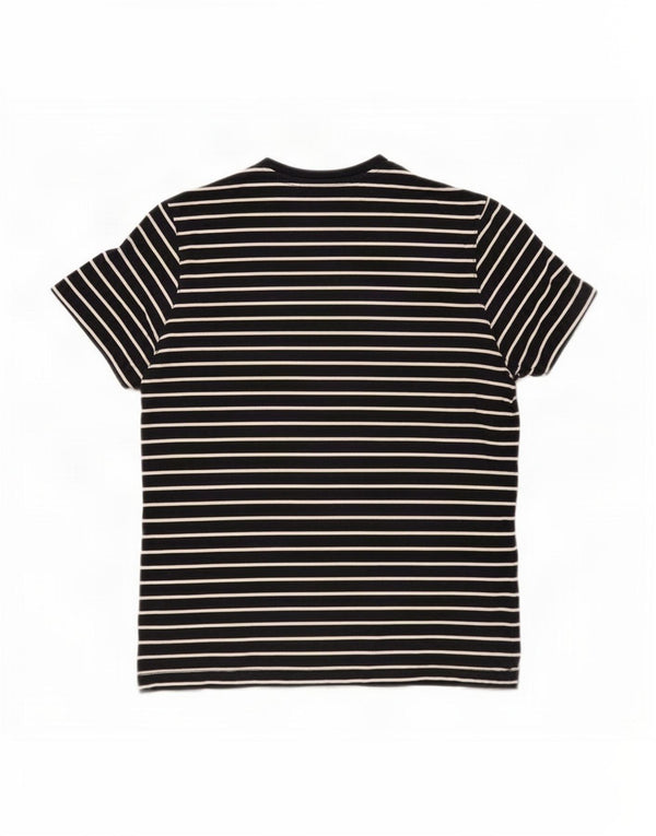 Jack Wills Herren-T-Shirt mit klassischer Passform, klein, marineblau, gestreift, aus Baumwolle