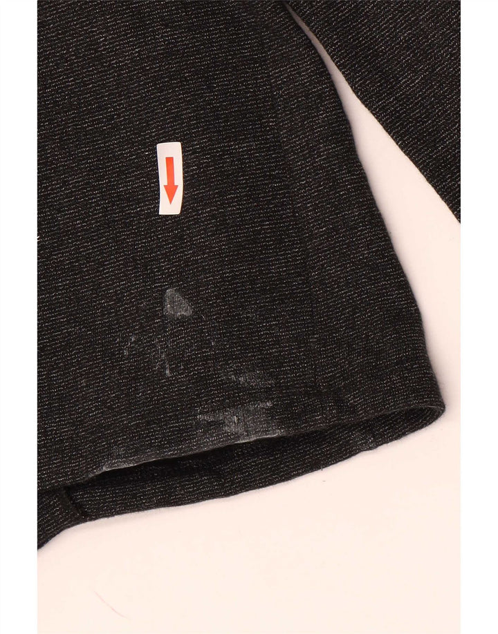 Freddy Damen-Trainingsanzug-Oberteil, übergroß, Jacke, Gr. 10, Größe S, Grau, Baumwolle