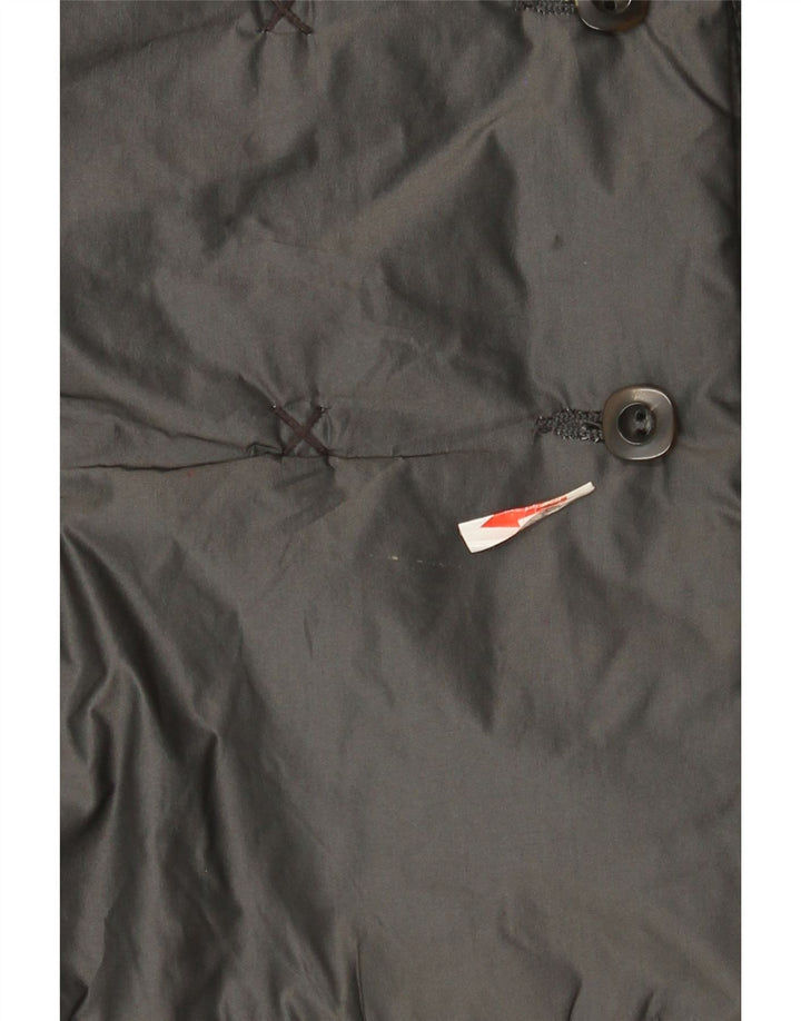 Gas Damen Wattierte Jacke IT 44 Mittelschwarzes Polyester