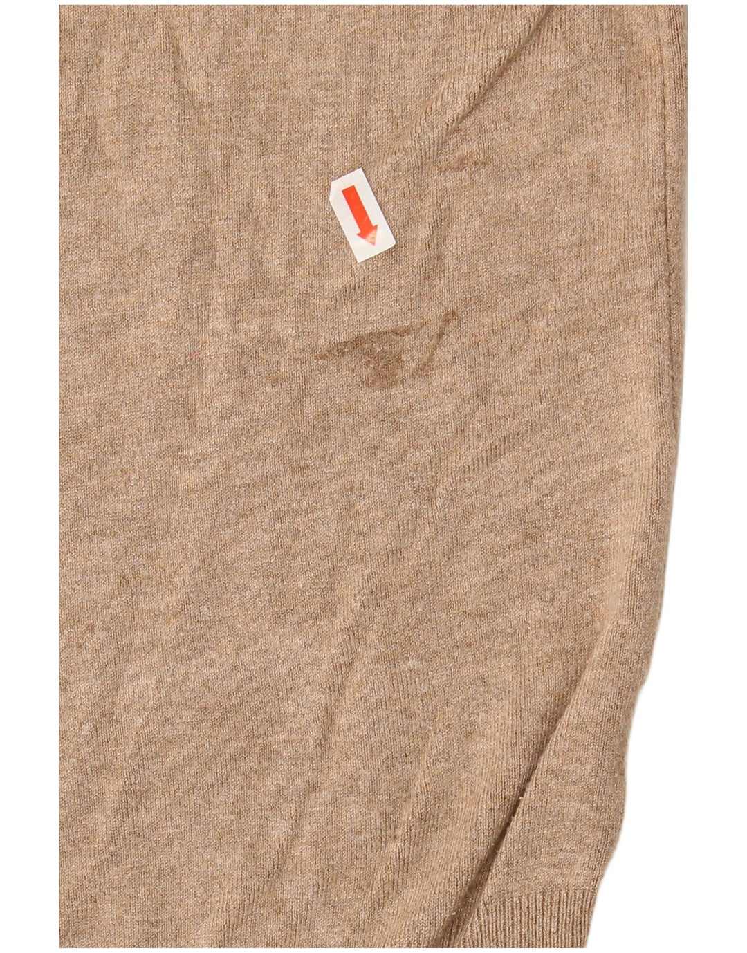 Zara Damen Pullover mit Rundhalsausschnitt, UK 12, Mittelbraun