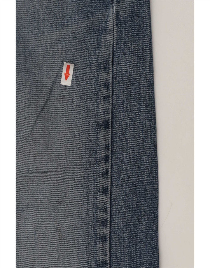 Levi's Herren 505 Regular Straight Jeans W34 L30 Blaue Baumwolle