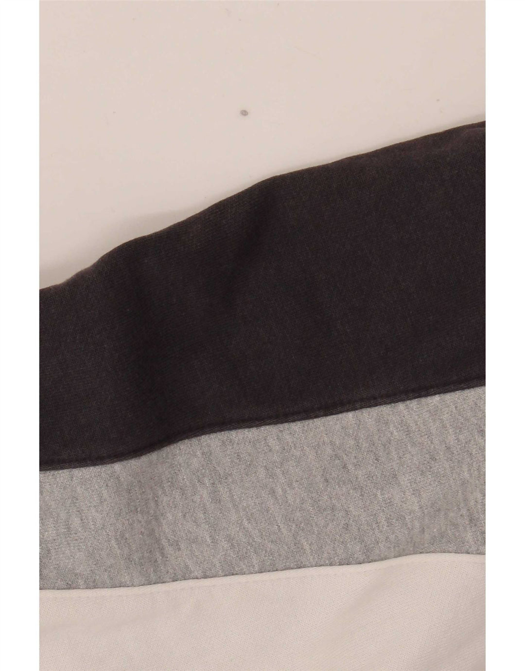 Champion Herren-Trainingsanzug-Oberjacke, mittelweiße Colourblock-Baumwolle