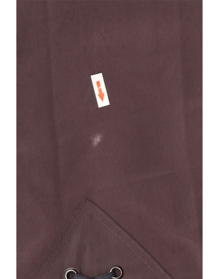 Vintage Damen Übergroßer Mantel UK 18 XL Braun