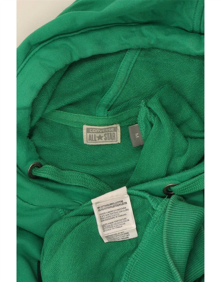 Converse Herren-Kapuzenpullover mit Grafik, mittelgrüne Baumwolle