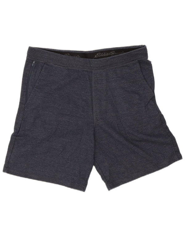 Eddie Bauer Mens Sport Shorts Large Navy Blue Cotton