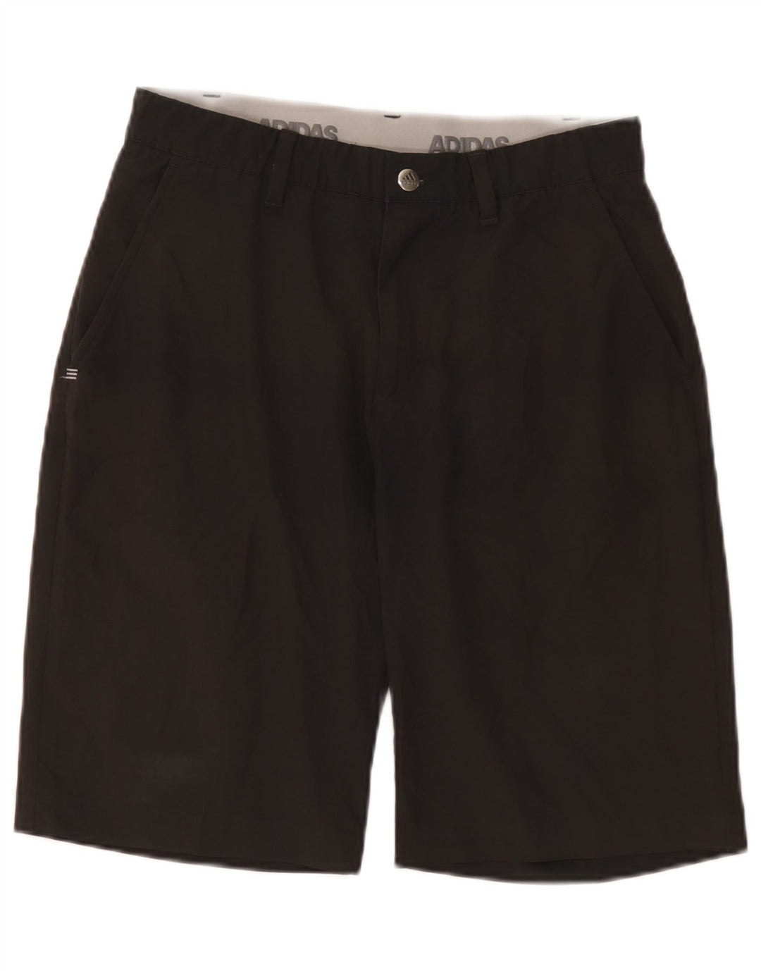 Adidas Herren Chino Shorts W30 Medium Schwarz Polyester