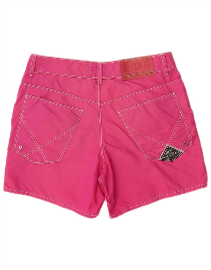 Roy Rogers Herren Seven Bell Badeshorts Mittelrosa Nylon