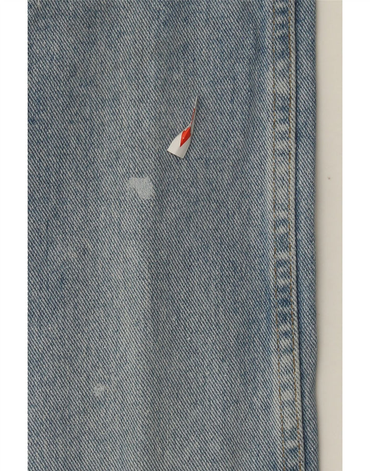 Wrangler Herren Straight Jeans W34 L30 Blaue Baumwolle