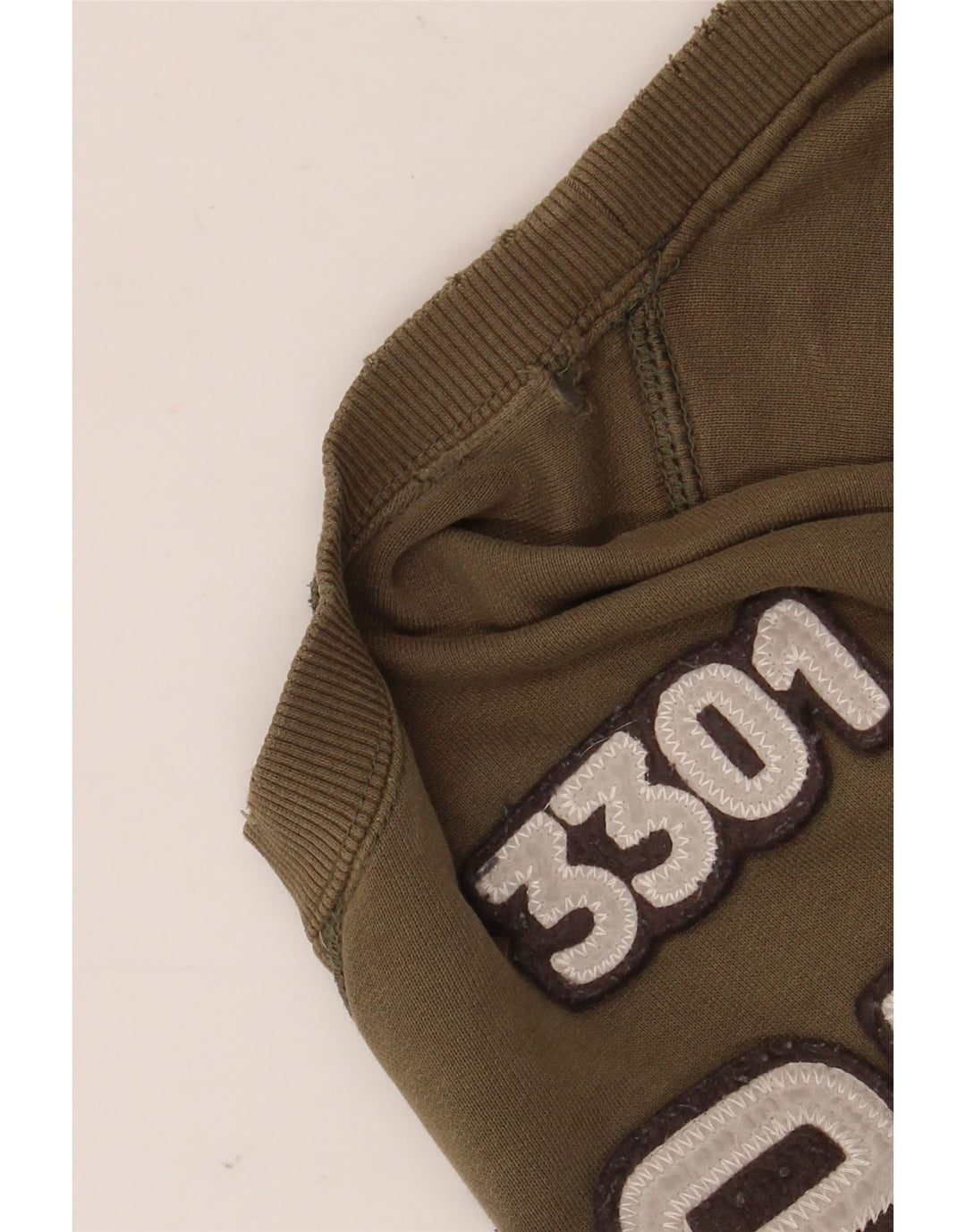 G-STAR Herren 3301 Graphic Sweatshirt Pullover XL Khaki Baumwolle