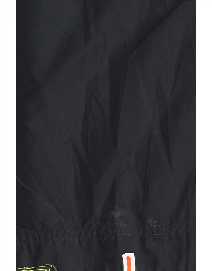 ADIDAS Herren-Trainingsanzug-Top-Jacke, mittelgroß, marineblau, Polyester