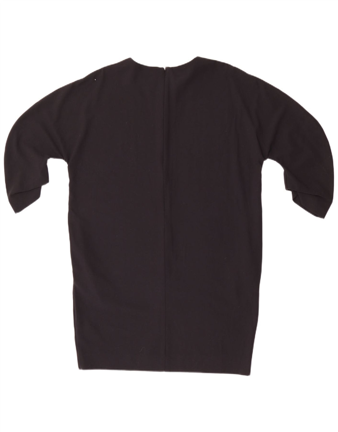Cos Damen-Etuikleid mit 3/4-Ärmeln, übergroß, EU 40, mittelschwarze Viskose