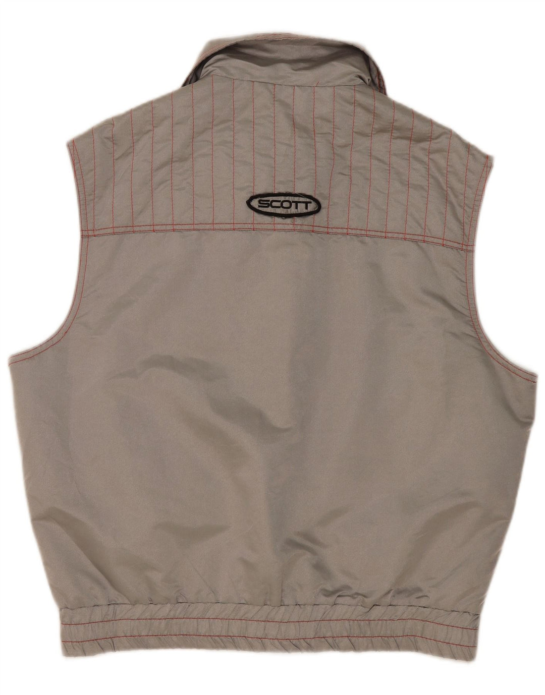 Scott Herren-Gilet mit Grafik, UK 42, XL, Grau, Polyamid