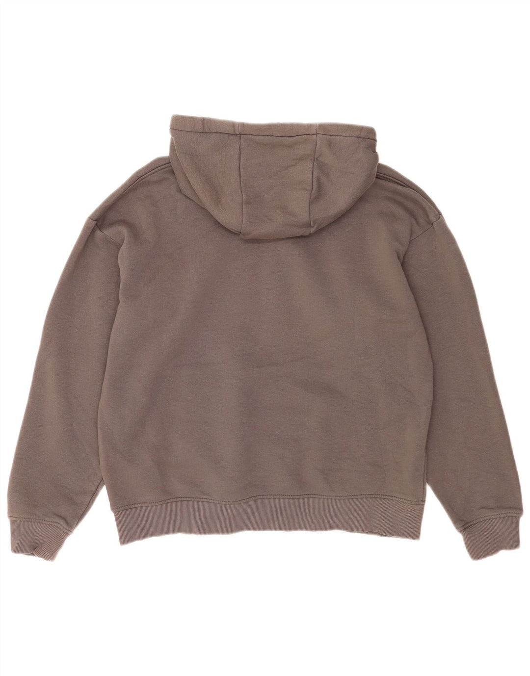 Zara Herren-Kapuzenpullover, groß, graue Baumwolle