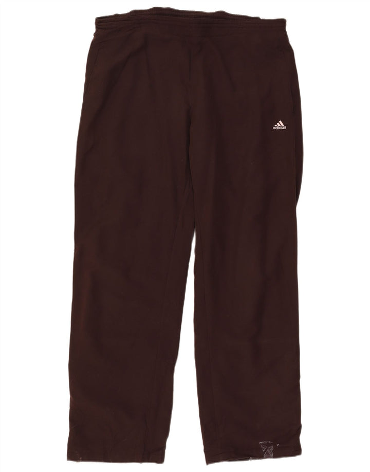 ADIDAS Damen-Trainingshose, UK 14, Mittelbraun, Polyester