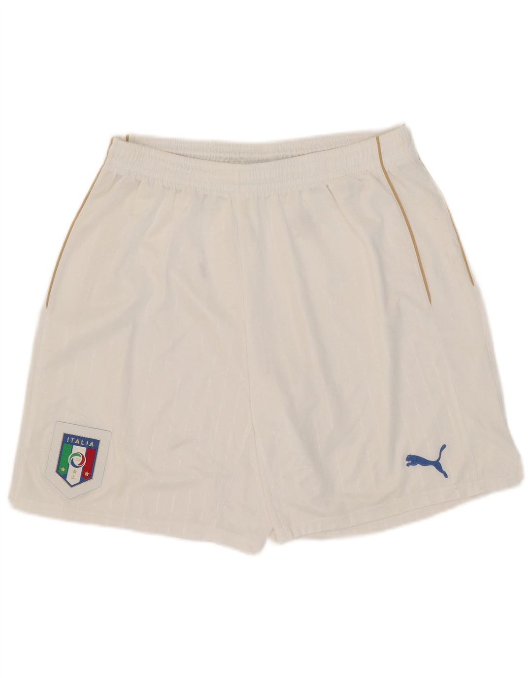 Puma Herren Italia Sport Shorts XL Weiß