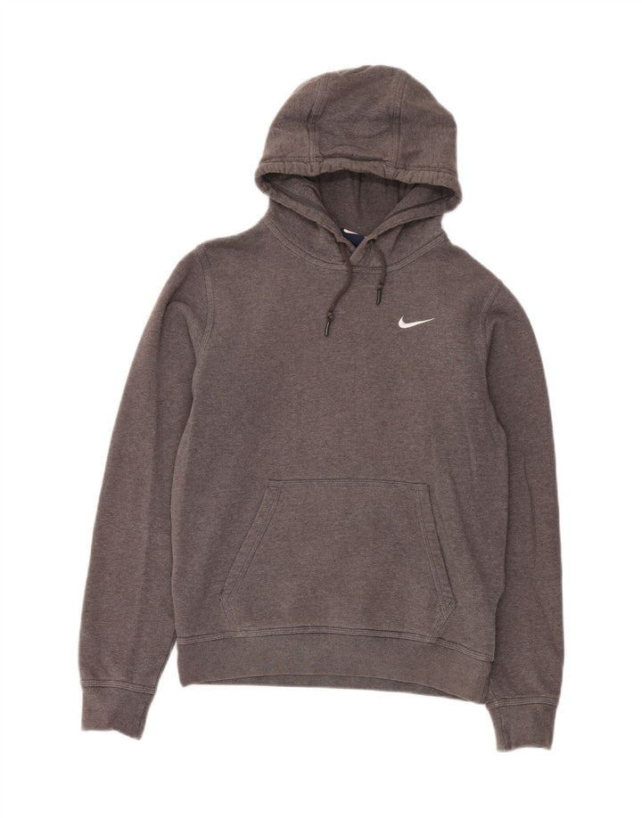 Nike Herren Kapuzenpullover, Größe S, Grau, Baumwolle