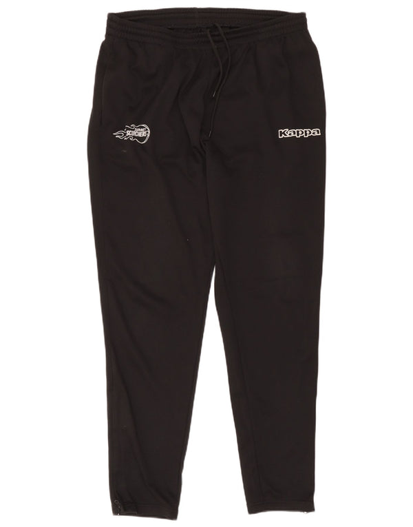 Kappa Herren Graphic Trainingshose XL Schwarz
