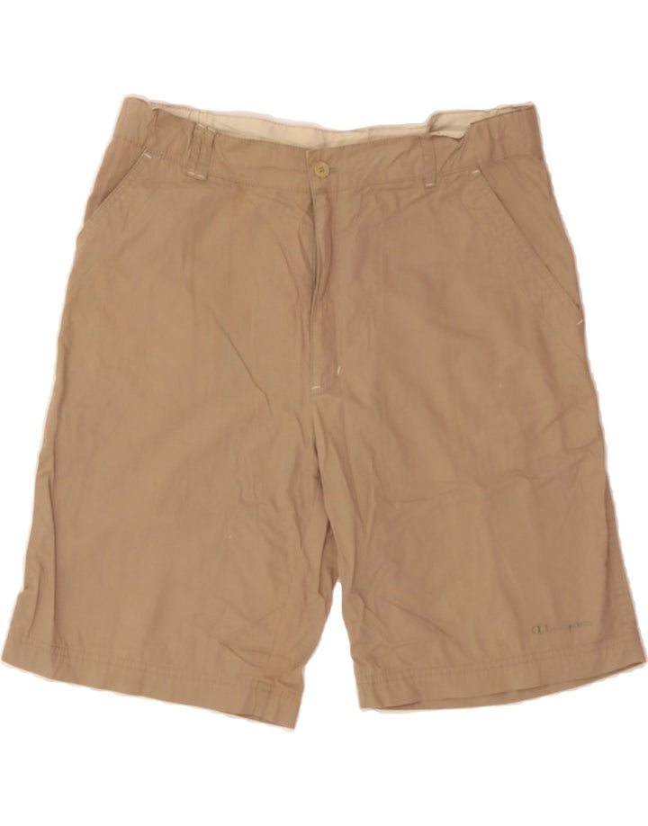 CHAMPION Mens Chino Shorts Medium W32 Beige Cotton Vintage Champion and Second-Hand Champion from Messina Hembry 