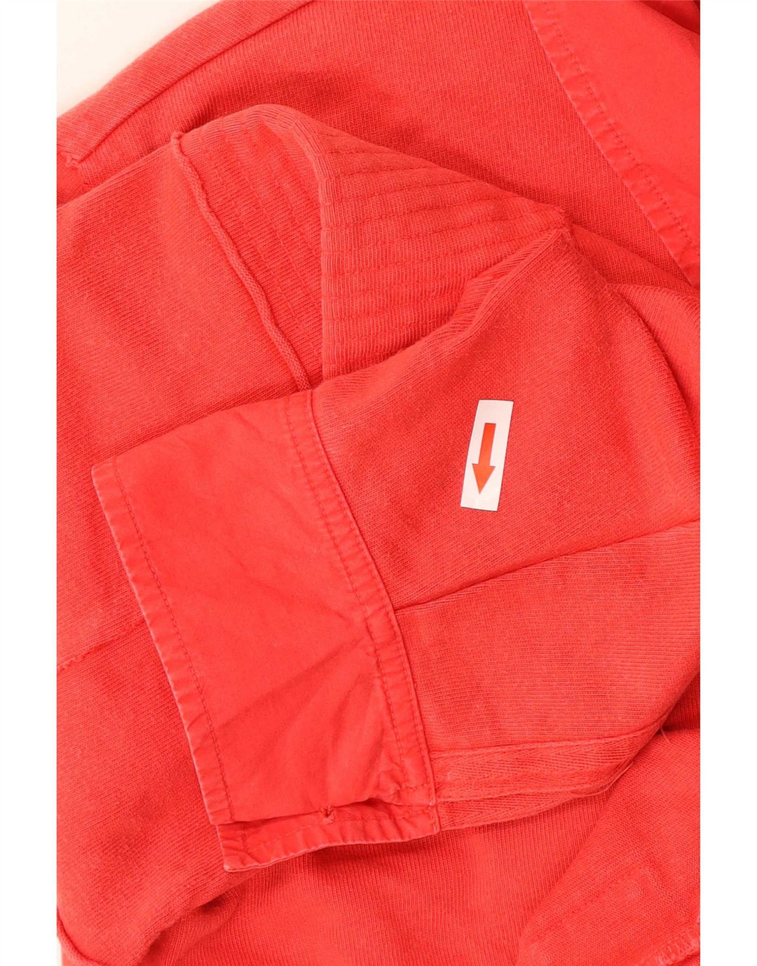 Dkny Herren-Pullover-Hemd, groß, aus roter Baumwolle