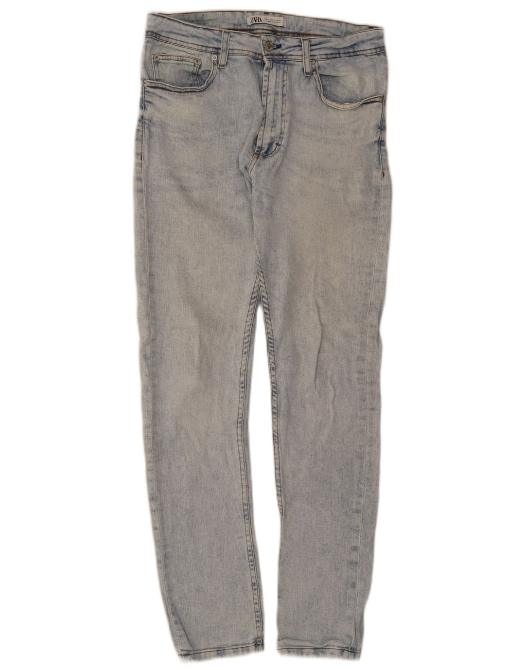 Zara Herren Slim Jeans EU 42 Large W32 L29 Blau