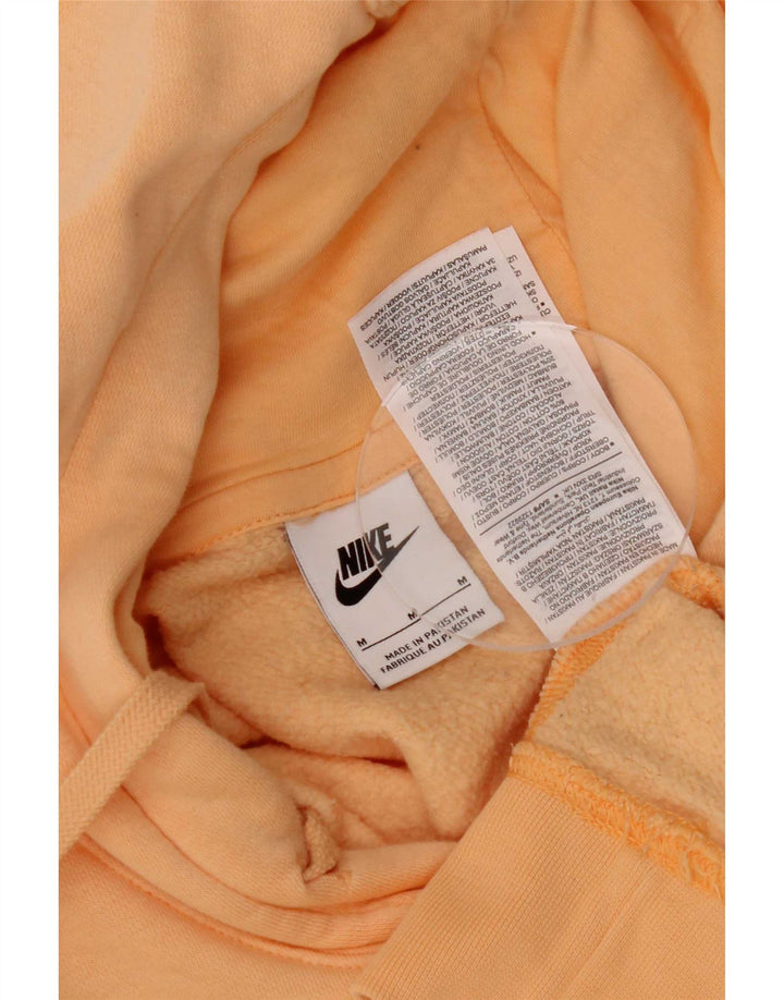 Nike Herren Kapuzenpullover aus mitteloranger Baumwolle