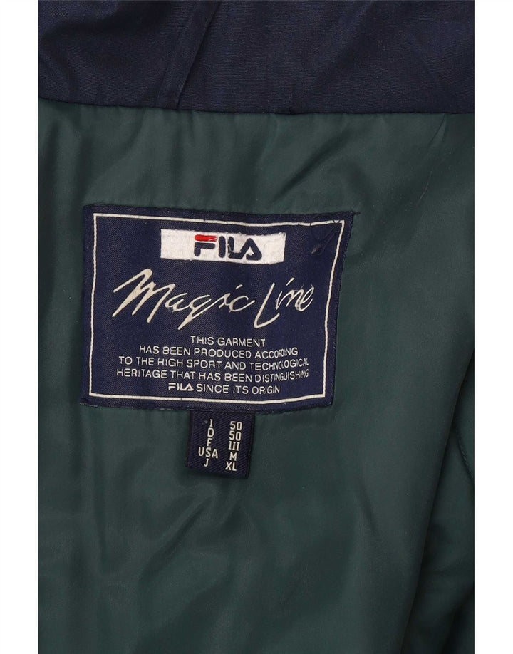 Fila Herren Utility Jacke IT 50 Large Marineblau