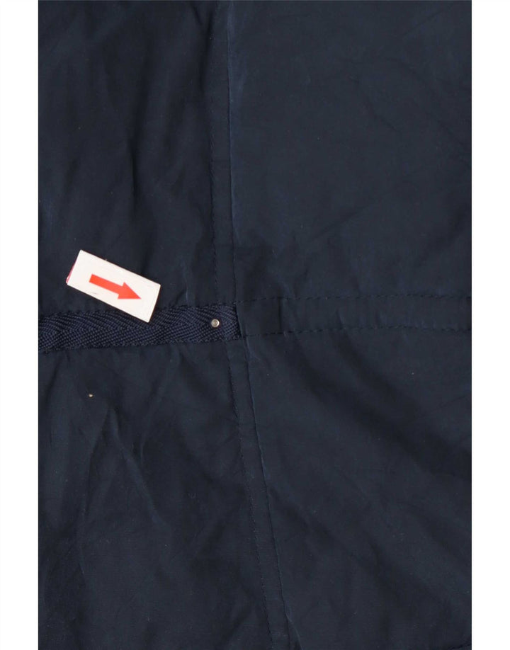 Nautica Wattierte Damenjacke mit Kapuze, UK 14, Mittelmarineblau, Polyester