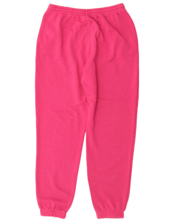 Reebok Damen Trainingshose Jogger UK 14 Mittelrosa Baumwolle