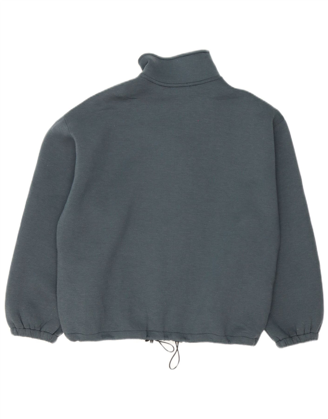 Zara Damen-Trainingsanzug, übergroß, Jacke, Gr. 10, Größe S, blau, Polyester