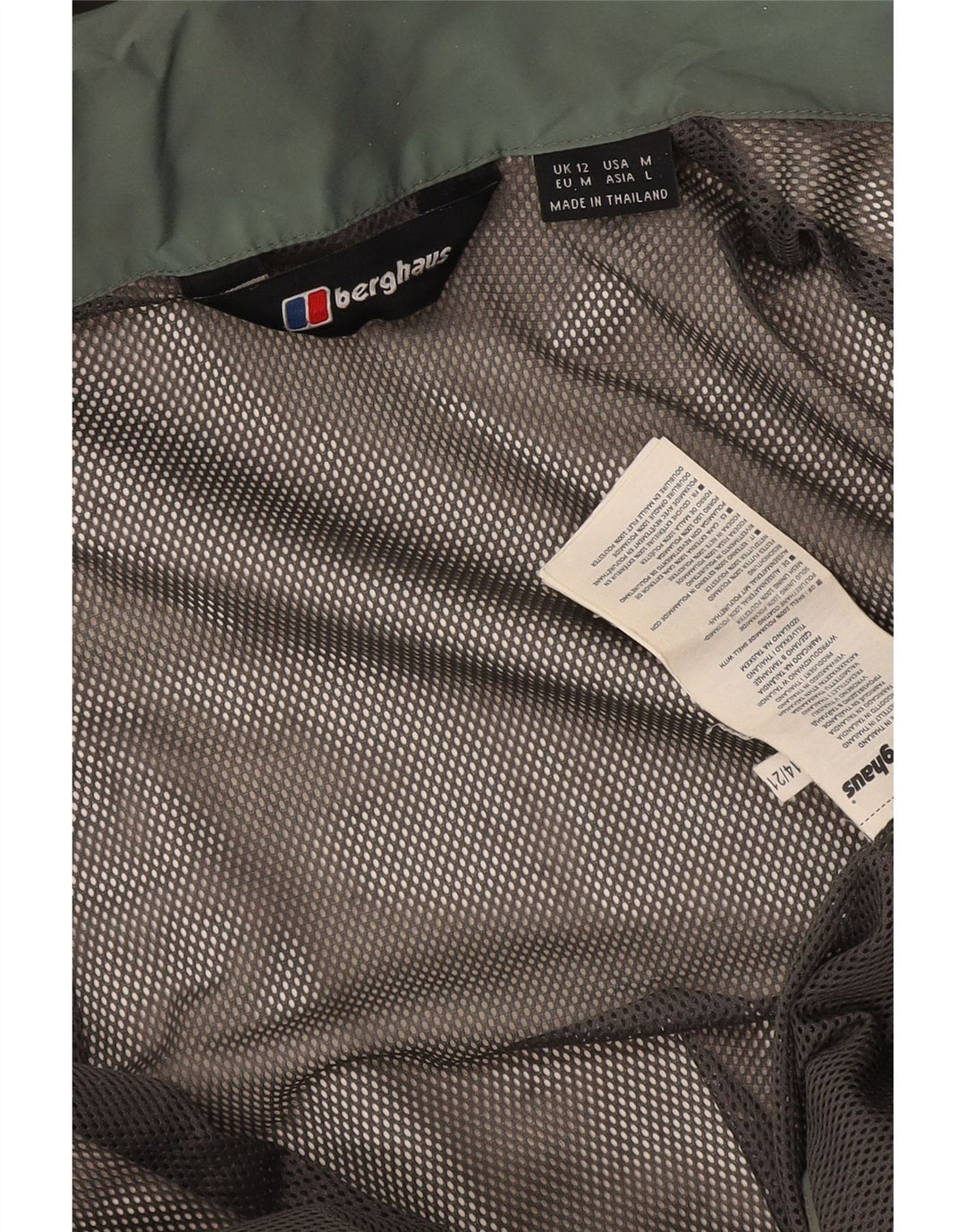 Berghaus Damen-Regenjacke mit Kapuze, UK 12, mittelschwarz, Polyamid