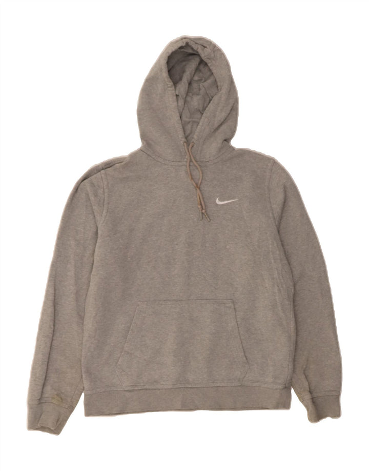 NIKE Mens Hoodie Jumper Medium Grey Cotton Vintage Nike and Second-Hand Nike from Messina Hembry 