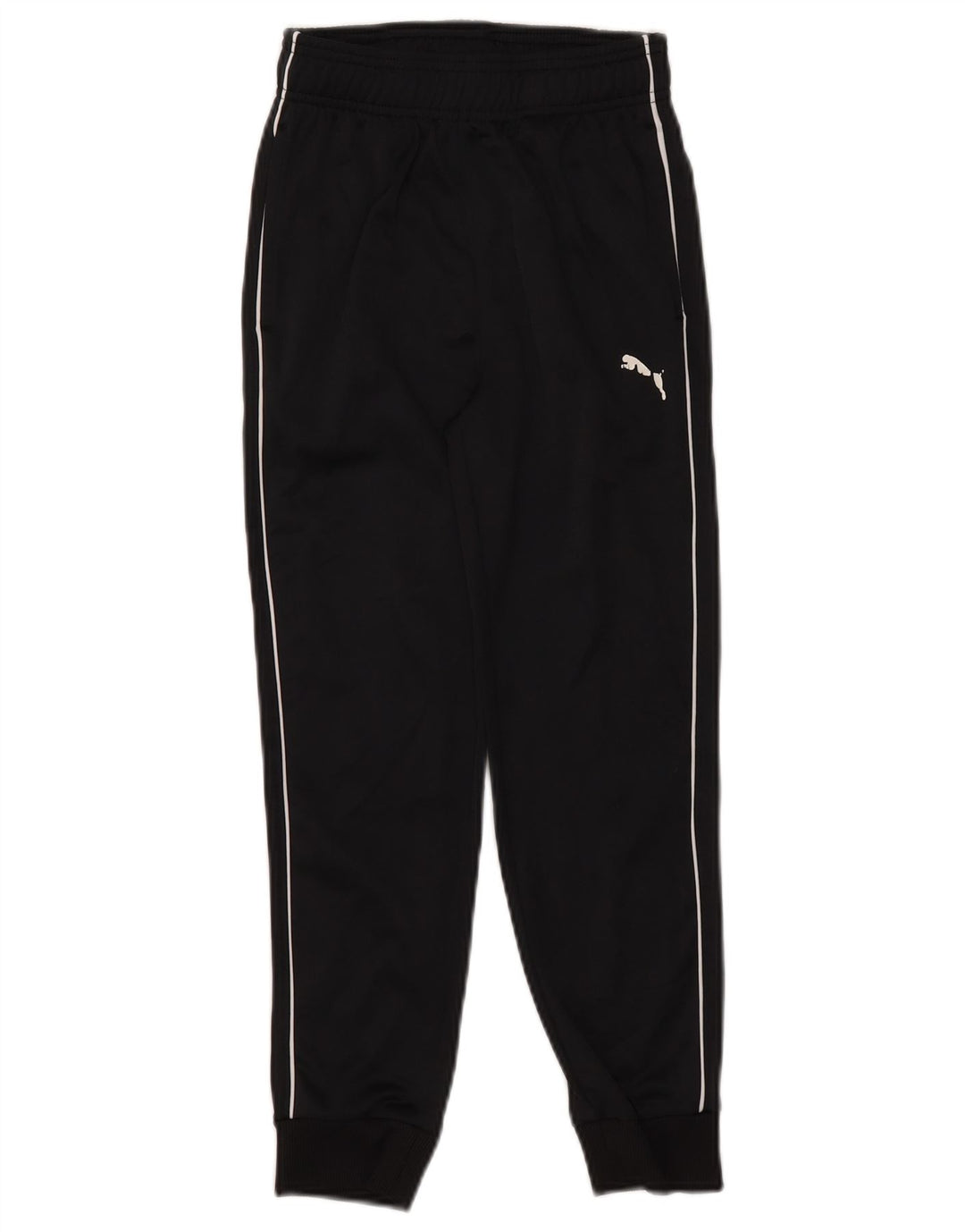 PUMA Jungen-Trainingshose, Jogginghose, 7–8 Jahre, Größe S, Schwarz, Polyester