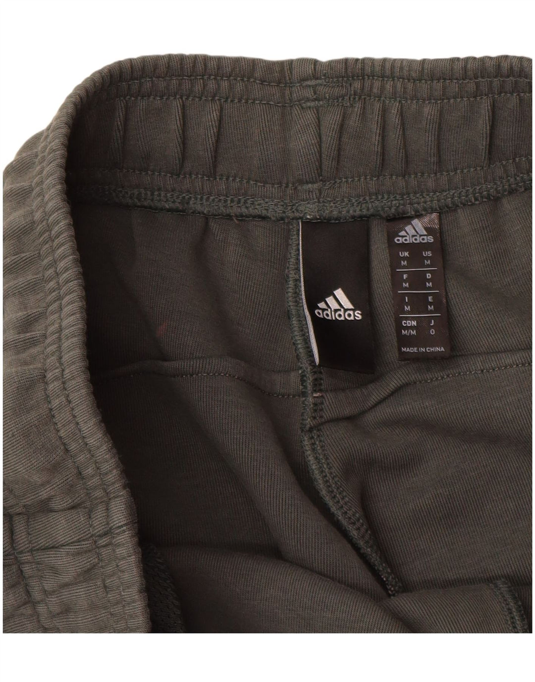 Adidas Herren Trainingshose Jogger mittelgrüne Baumwolle