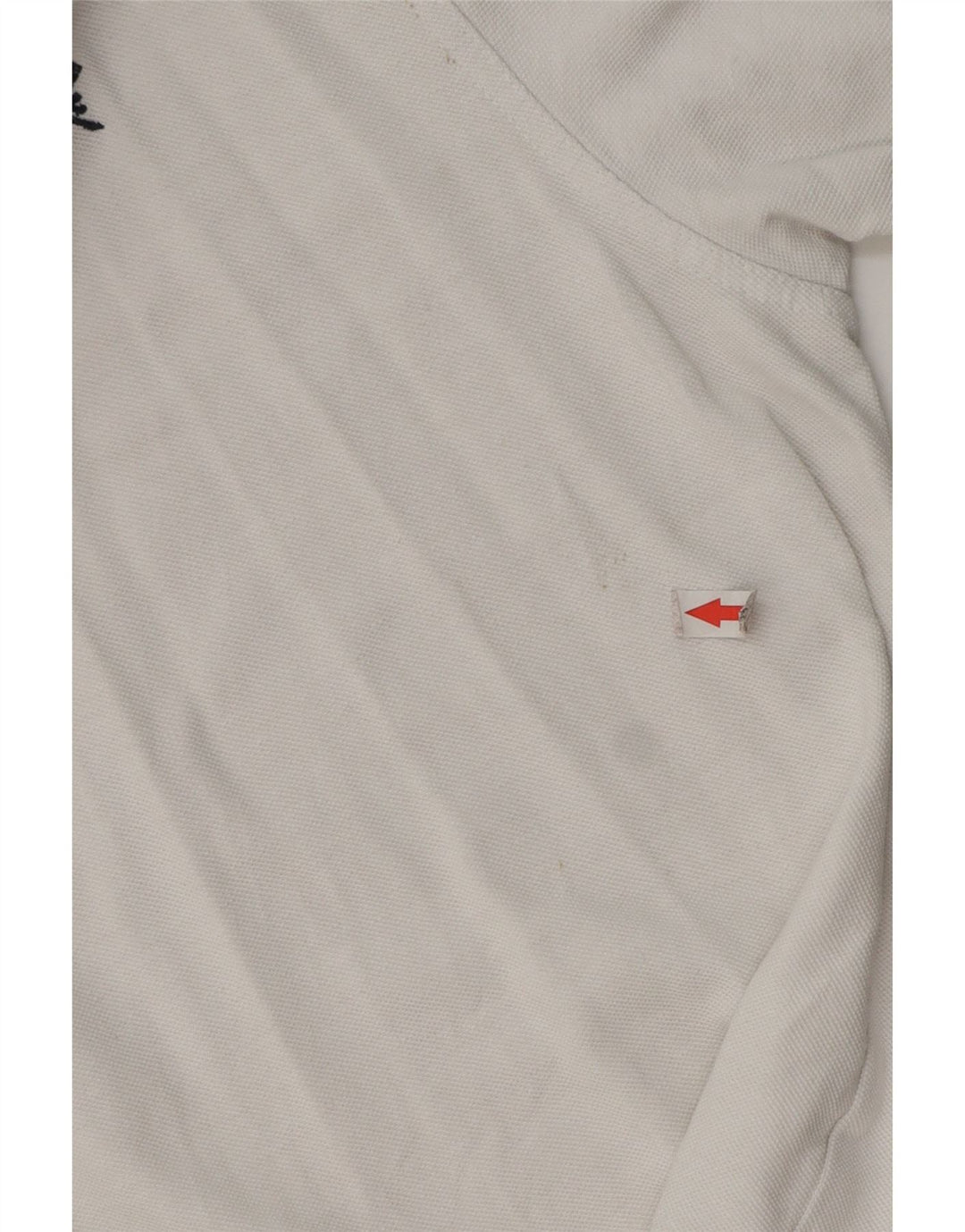 Crew Clothing Herren-Poloshirt, groß, aus weißer Baumwolle