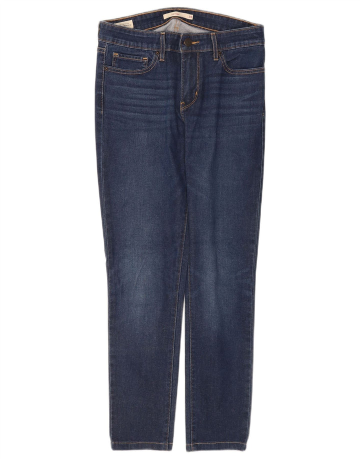 Levi's Damen 711 Skinny Jeans W28 L27 Blau