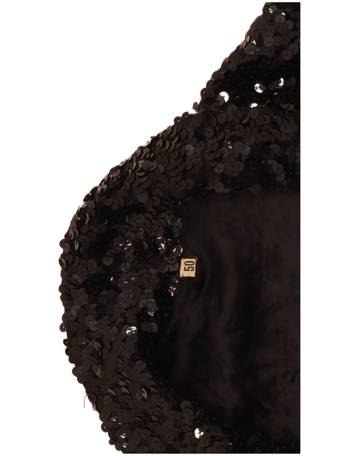 Vintage Damen Blazer Jacke IT 50 XL Schwarz