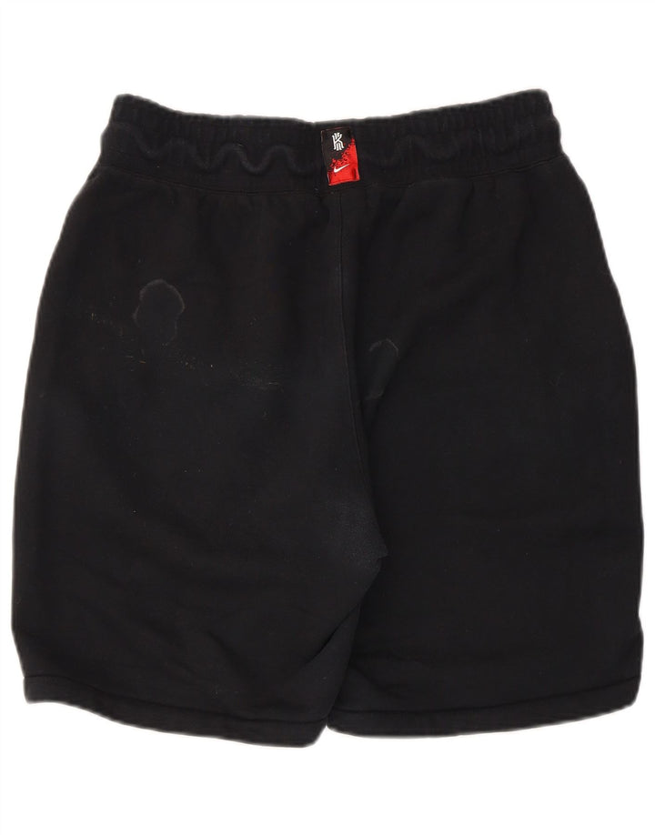 Nike Herren-Sportshorts, mittelgroß, schwarze Baumwolle